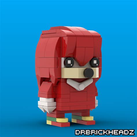 Lego Moc Knuckles The Echidna Brickheadz By Drbrickheadz Rebrickable