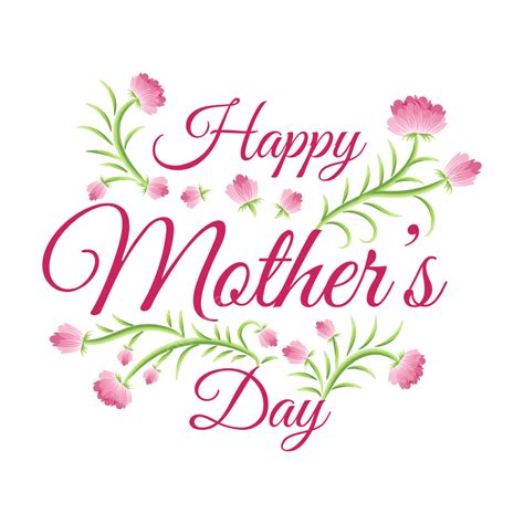 Floral Mothers Day Vector Hd Images Happy Mothers Day Watercolor