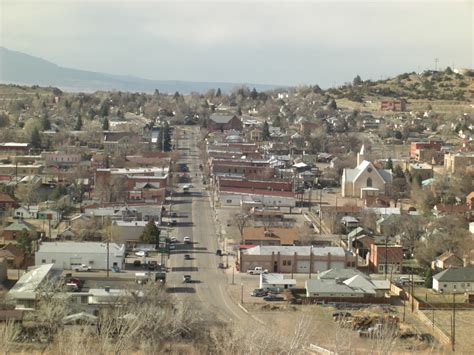Walsenburg Co Over Looking Main Street Photo Picture Image Colorado At City