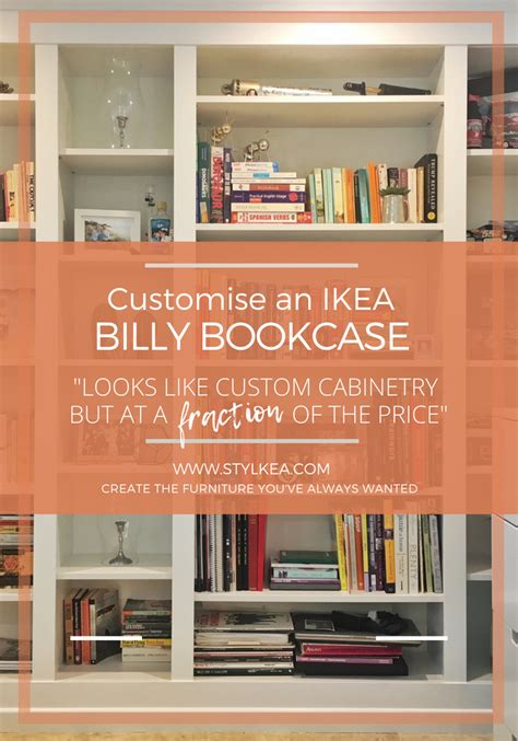 The billy bookcase is perhaps the archetypal ikea product. DIY Project: Built-in IKEA BILLY Bookcase | Ikea billy ...