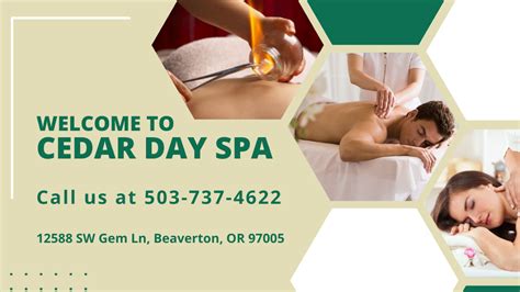 Cedar Day Spa Massage Spa In Beaverton