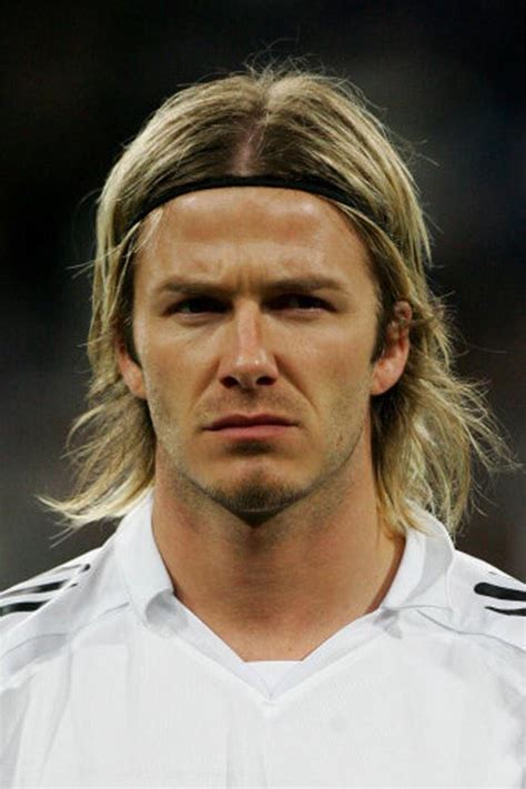At his young age, he tried almost all the hairstyles that keep. David Beckham's Best Haircuts | SoccerGator