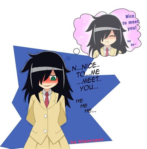 Tomoko Kuroki By Silvercoconut On Deviantart Anime Deviantart Drawings