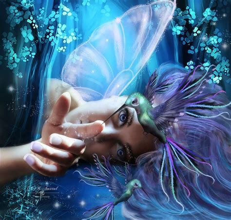 Hummingbird Fairy Magic Fairy Angel Fairy Dust Fairy Land Fairy
