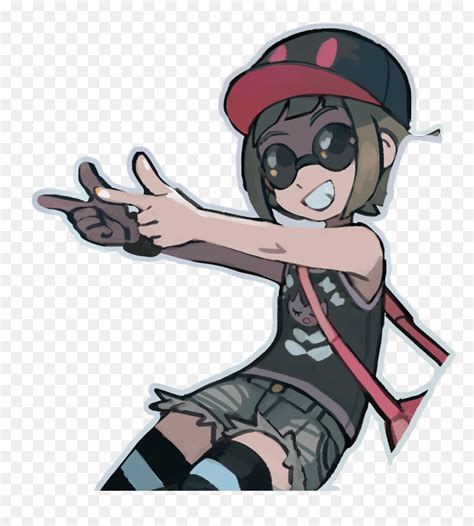 Girl Doing Finger Guns Hd Png Download Vhv