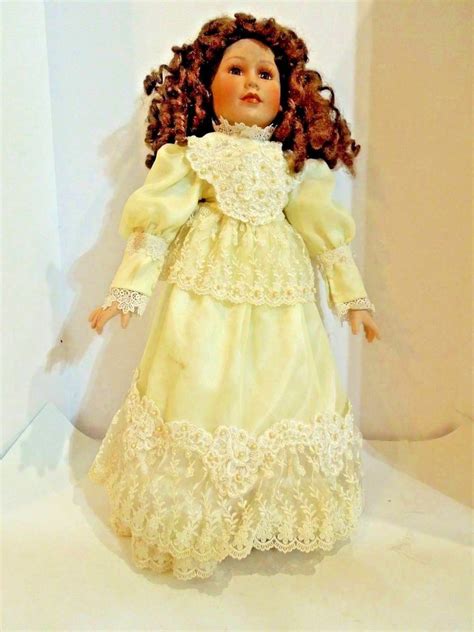 Beautiful Porcelain Doll With Homeade Clothes 24 Flower Girl Dresses