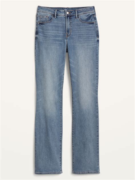 High Waisted Kicker Boot Cut Jeans For Women Old Navy