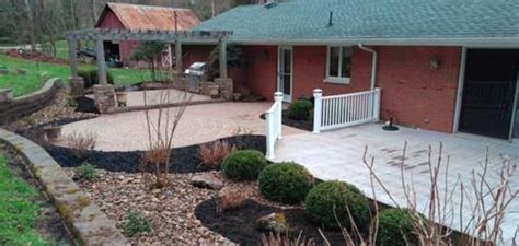 Helpful mulch calculator on website. Landscape Design - Mulch - Pond - Lawn - Huntington ...