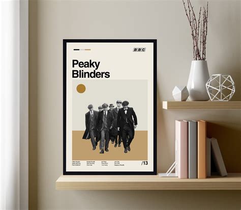 Peaky Blinders Movie Peaky Blinders Abstract Poster Retro Poster Minimalist Art Vintage