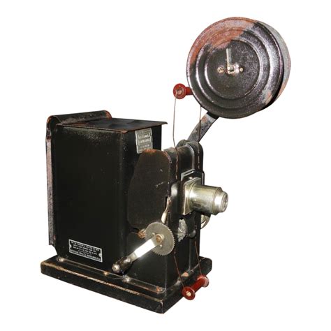 Circa Early 20th Century Keystone 35mm Hand Crank Filmstrip Projector