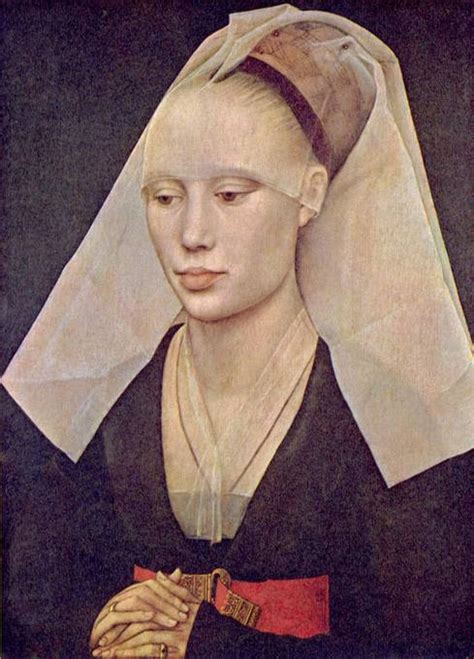Portrait Painting By Rogier Van Der Weyden A Lady