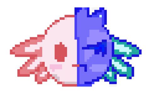 Minecraft Axolotl Face Pixel Art Check Out Our Axolotl Pixel Art Images