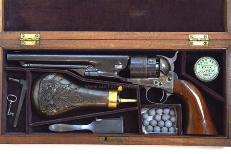 Colt 1860 Army Revolver Cased With Accessories