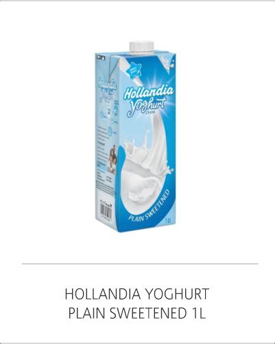 Hollandia Yoghurt Plain Sweetened 1l Spar Nigeria