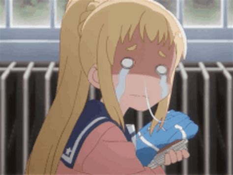 Anime Girl Crying Reaction Gif Animetedot Vrogue Co