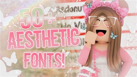 50 Aesthetic Fonts With Links Dafont Roblox Auvelva