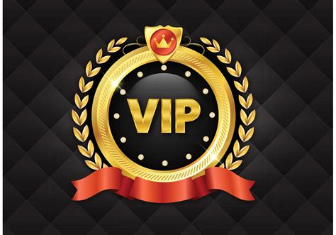 Free Golden Vip Vector Icon Download Free Vector Art Stock Graphics Images