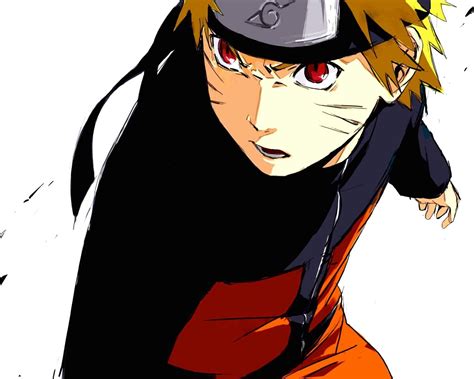 Naruto Shippuden Red Eyes Anime Uzumaki Naruto