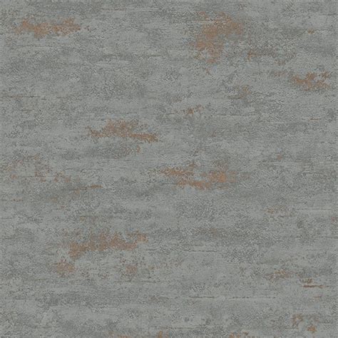 Sample Cobalt Industrial Metallic Wallpaper Dark Grey 53 X 30cm