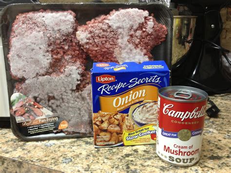 One pot ground beef stroganoff recipe without cream of mushroom soupmy natural family. Fried Pies & Fireflies: Crockpot Cube Steak and Gravy