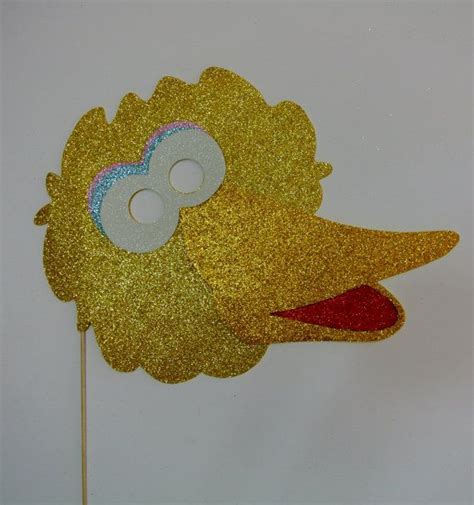 Sesame Street Inspired Photo Booth Props Bert Cookie By Picwrap