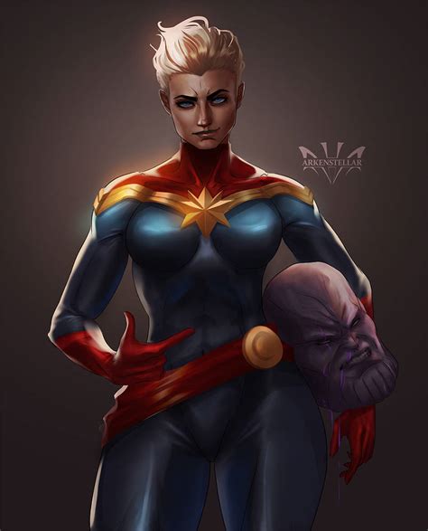 Captain Marvel By Arkenstellar On Deviantart