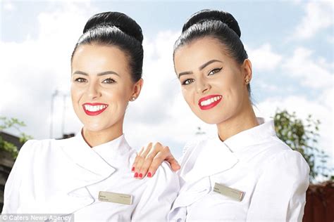 twins leave fliers see double as they work alongside each other hot lifestyle news