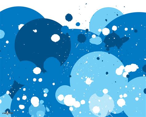 Download Bubble Blue Wallpaper Kid Robot Myspace Background By