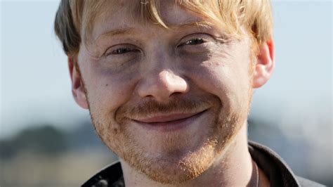 rupert grint got some excellent career advice from alan rickman while making harry potter