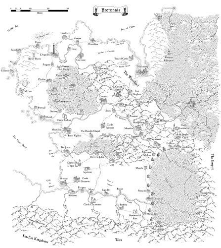 Bretonnia Geographic Location In Warhammer Fantacy World Anvil