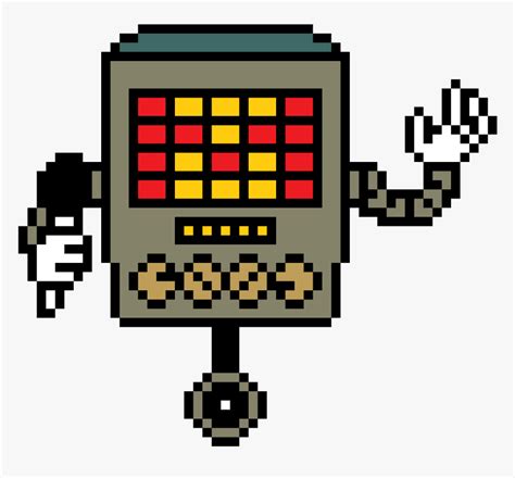 Pixel Art Undertale Mettaton