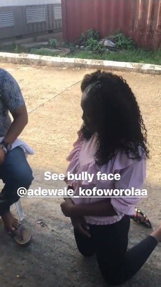 Upcoming Actress Forced To Kneel And Apologize To Seyi Edun For