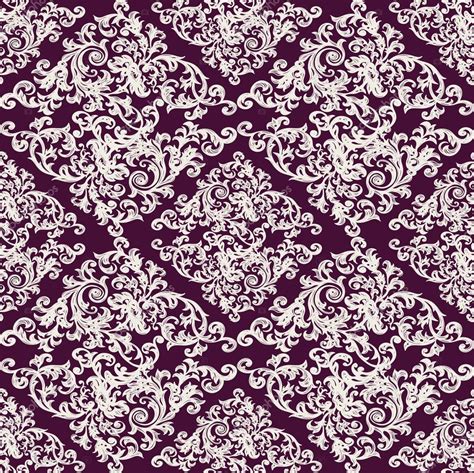 Seamless Vintage Background Baroque Pattern Stock Vector By ©depiano