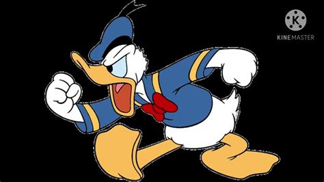 Donald Duck Angry While Quacking And Losing His Temper Voice Fx Youtube