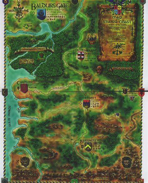 Baldurs Gate Maps On High Definition For Pen And Paper Game — Beamdog