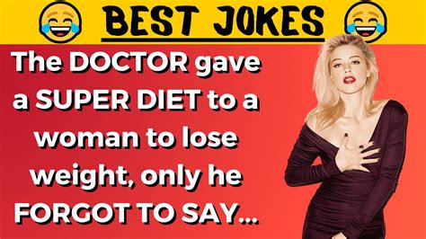 🤣funniest Joke🤣 The Doctor Gave A Super Diet To A Woman To Lose Weight Only He Forgot To Say