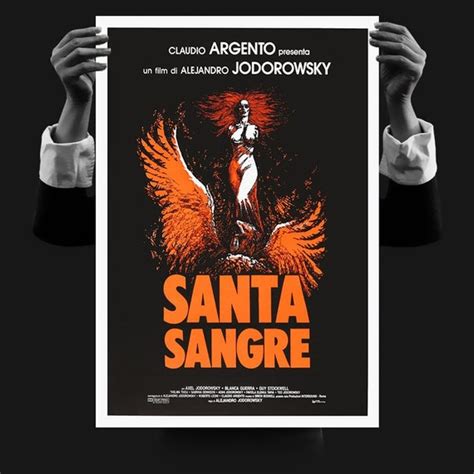 Classic Movie Poster Santa Sangre Alejandro Etsy