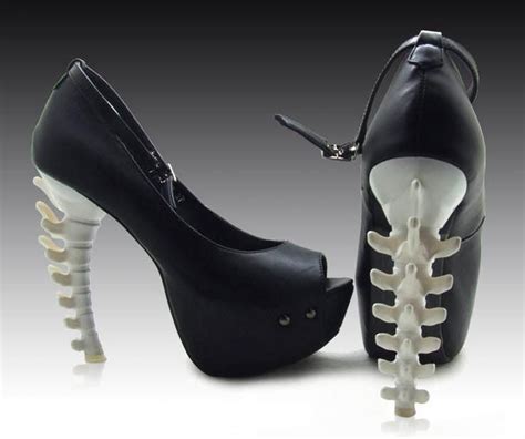 Look At The Skeleton Heels So Awesome Heels Style Me Shoes