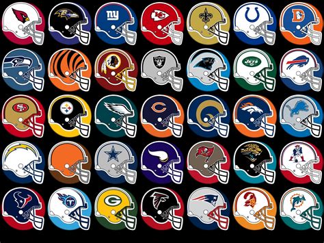 Nfl Football Team Logos And Names Clipart Silhouette Clipground