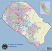 Maps Of Orange County Ca | Cities And Towns Map