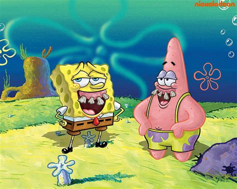 Funny Spongebob On Get Ugly Patrick Hd Wallpaper Pxfuel
