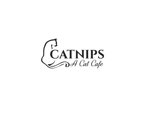 Feminine Elegant Coffee Shop Logo Design For Catnips A Cat Cafe By