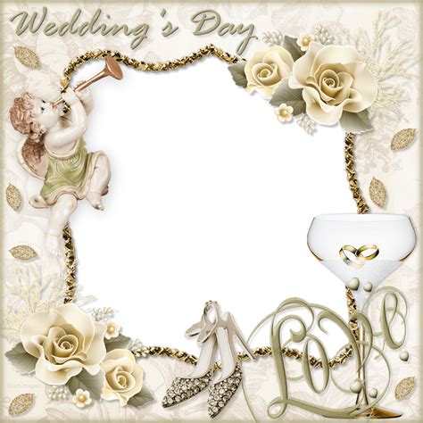 ♥ Cadre Photo Mariage Png Wedding Frame Png ♥