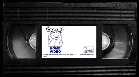 Barney Vhs Tape Template 1992 1993 By Papervhs99 On Deviantart