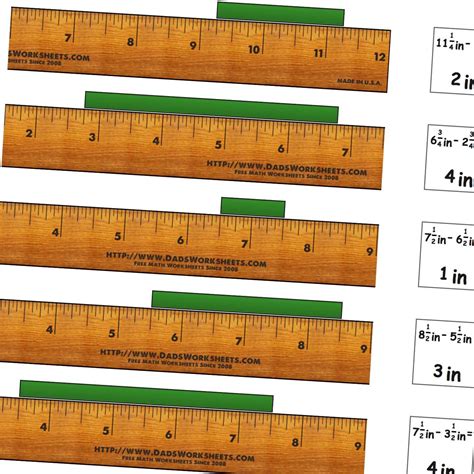 Quarter Inch Ruler By Every Day Is Elementary Teachers Pay Teachers