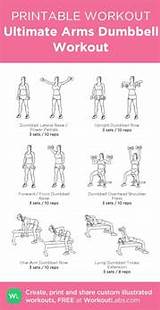 Photos of Work Out Exercises For Arms