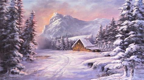 Do You Enjoy Winter Landscapes In This Short Painting Lesson Kevin