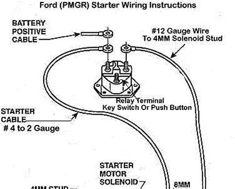 Echlin Starter Solenoid Wiring Diagram Starter Relay The Ultimate