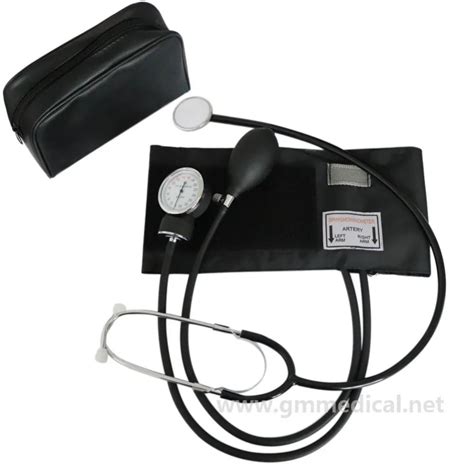 Aneroid Sphygmomanometer Adult Manual Blood Pressure Cuff With Single