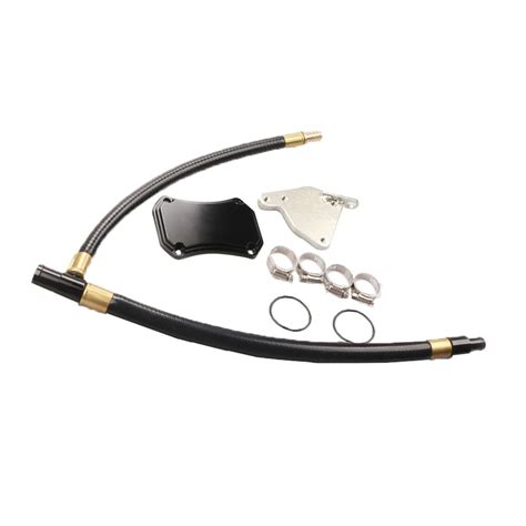 Buy EGR Valve Cooler Delete Kit Exhaust Circulation Pipe Fitting Kit